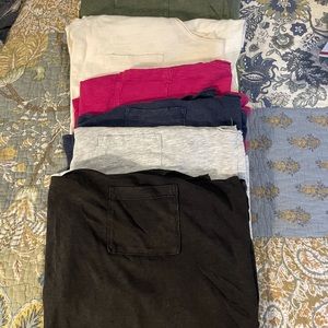 Time and Tru mineral washed tank tops lot of 7 size large.